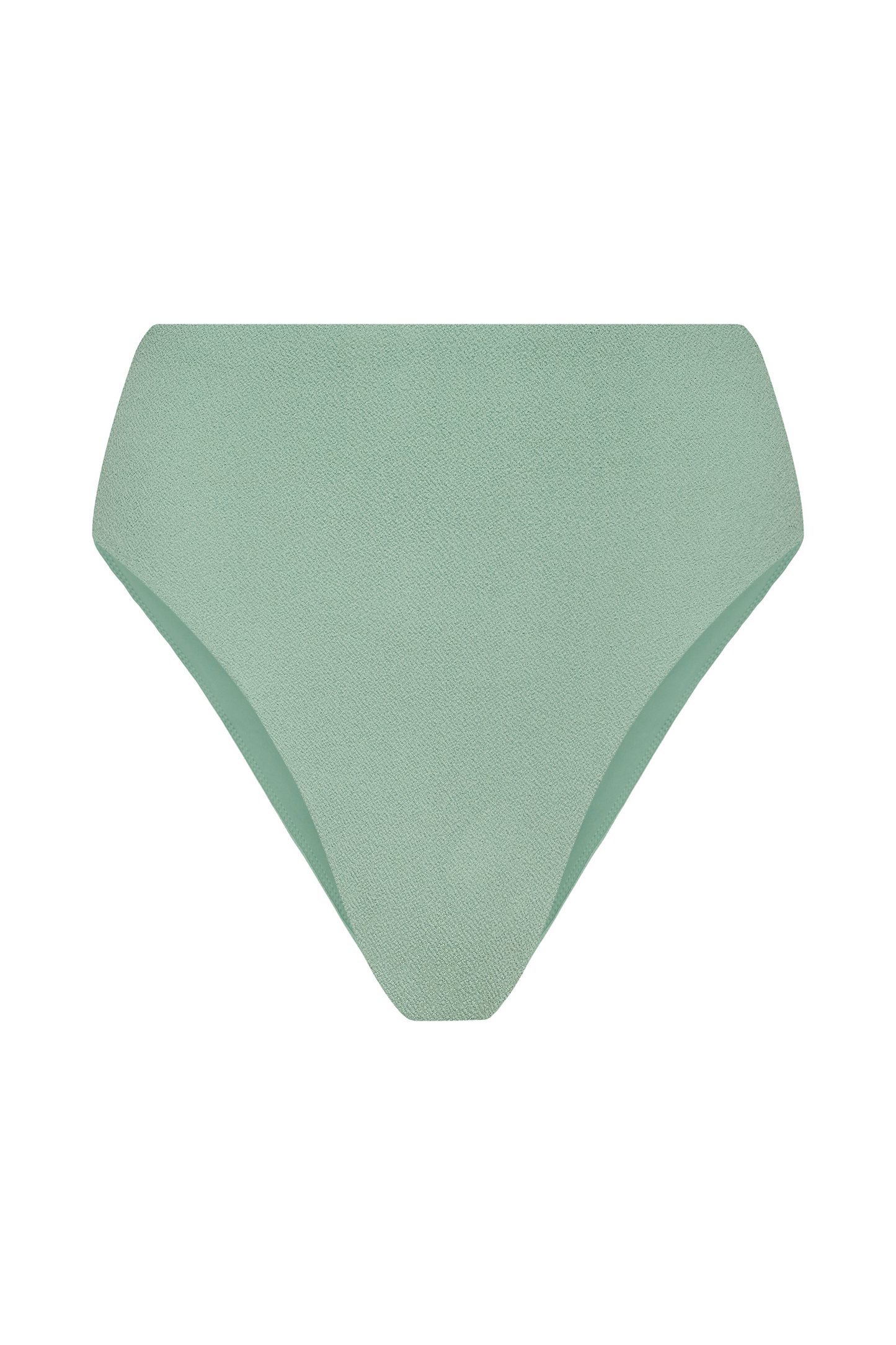 High Waist Bikini Bottom | Crispy Pistachio
