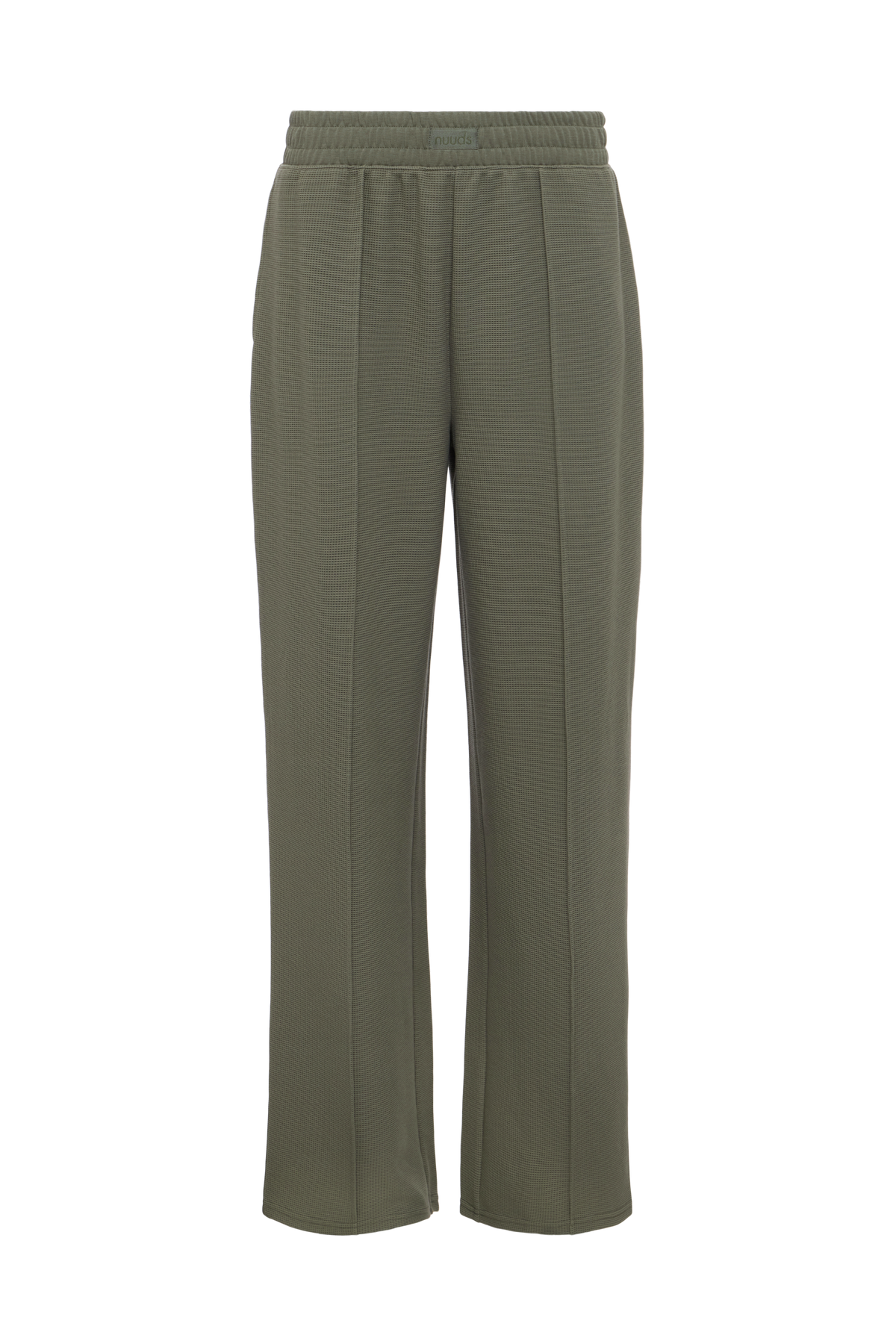 Performance Waffle Wide Leg Pant | Olive