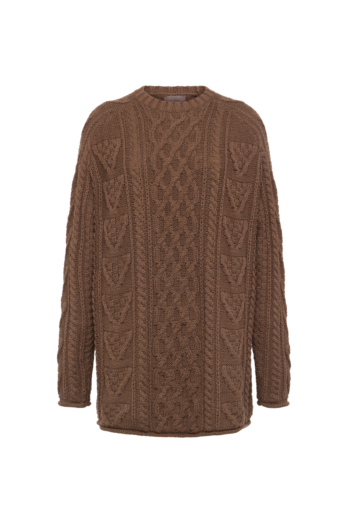 Heritage Cable Sweater | Cocoa