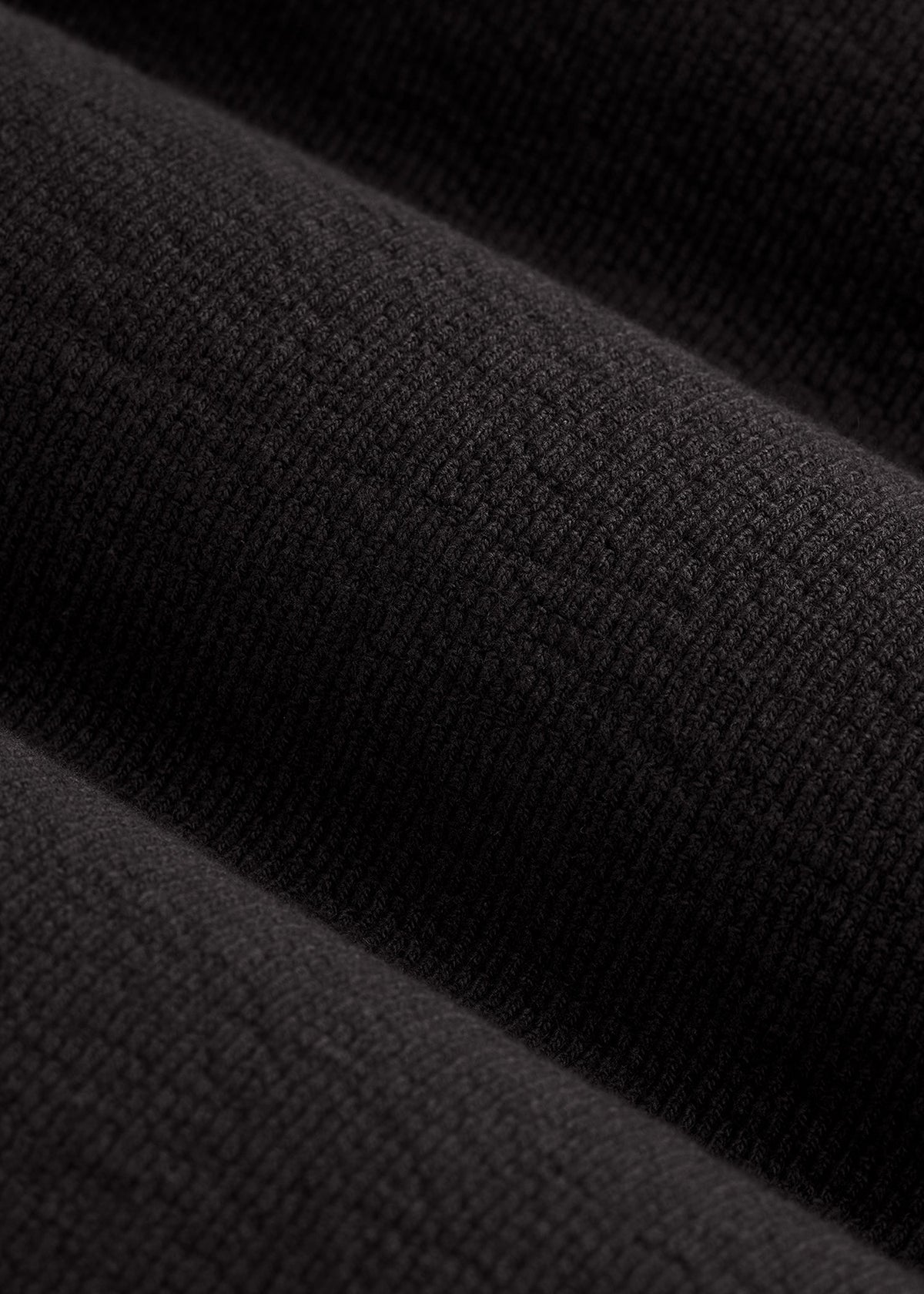 Terry Cotton Pull-On Shorts for Tall Men in Black