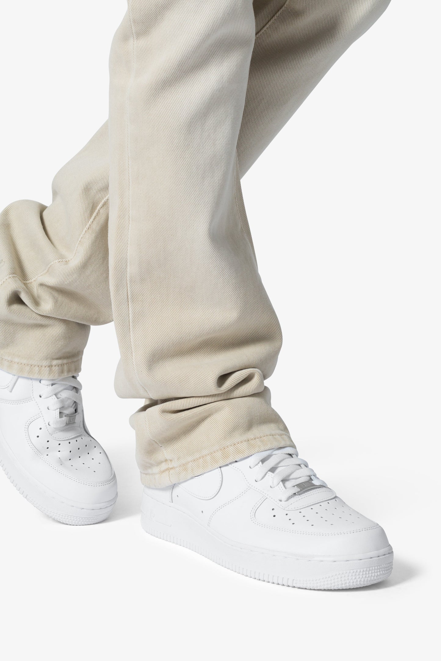 B375 Flare Denim - Light Tan