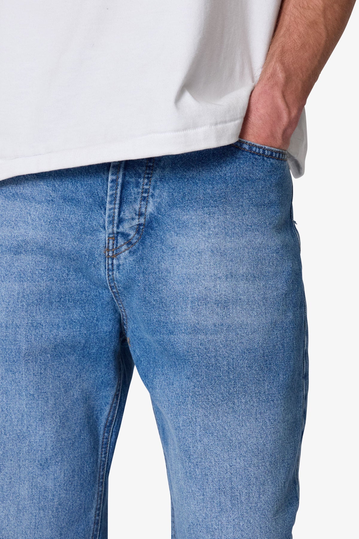 Baggy Denim - Washed Blue