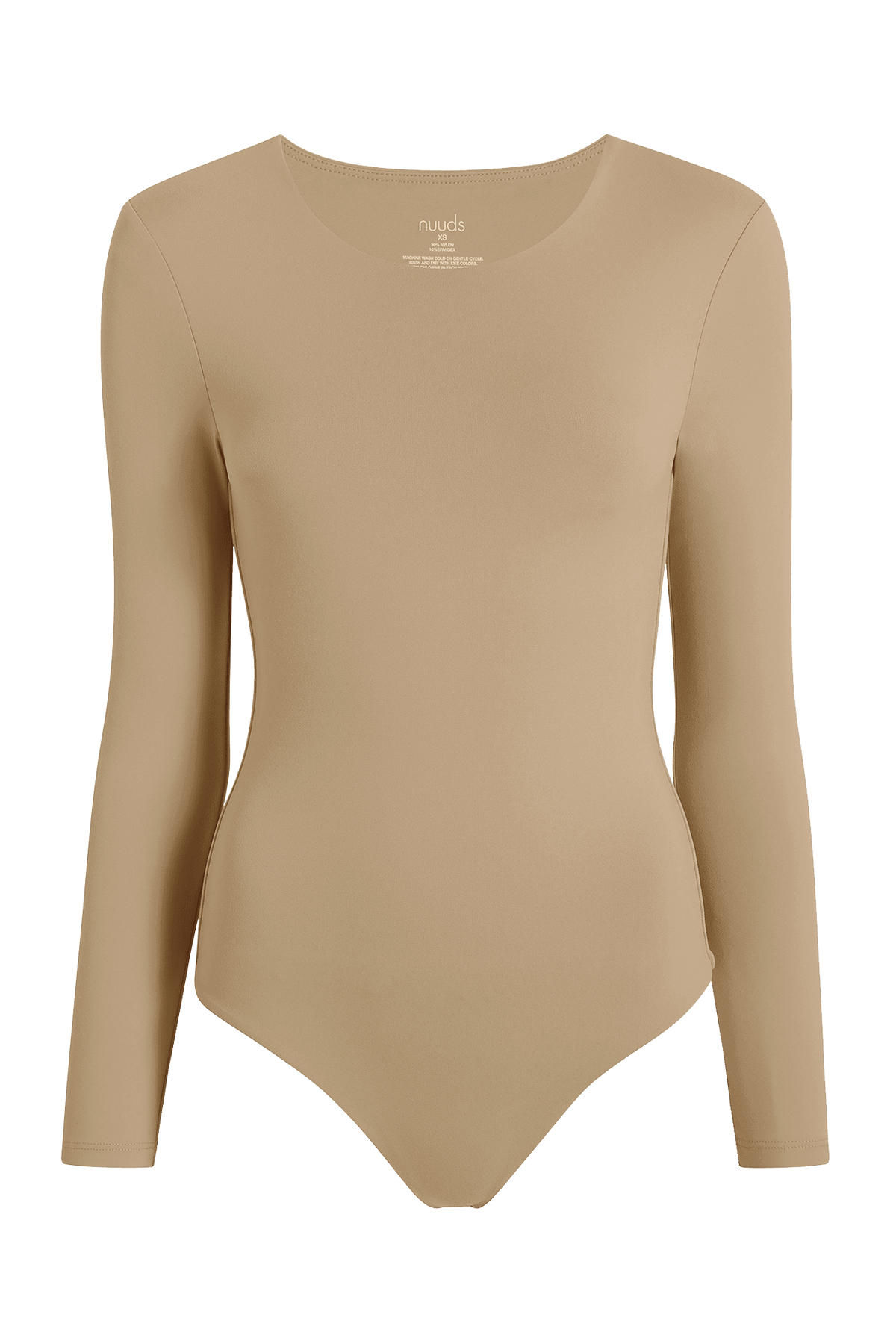 Long Sleeve Crewneck Bodysuit | Oat