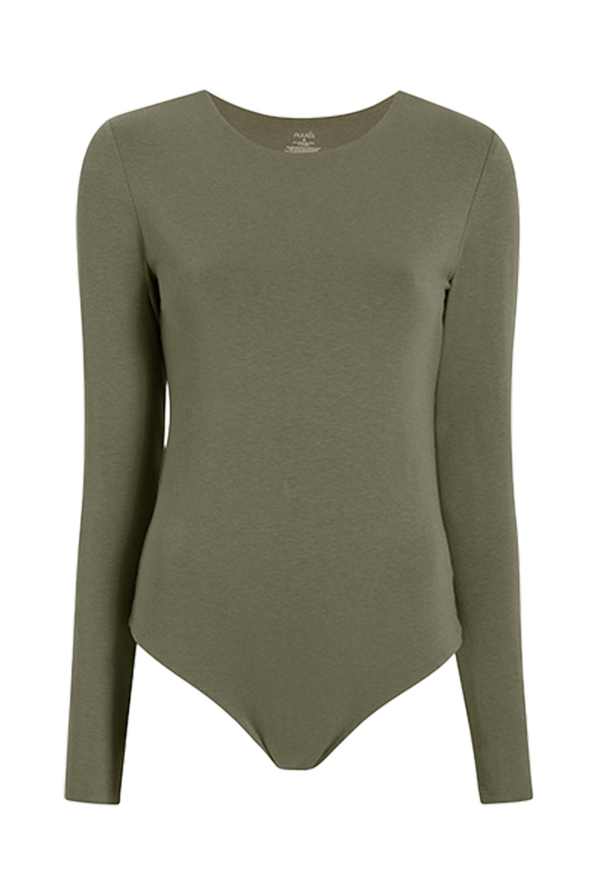 Long Sleeve Crewneck Bodysuit | Olive