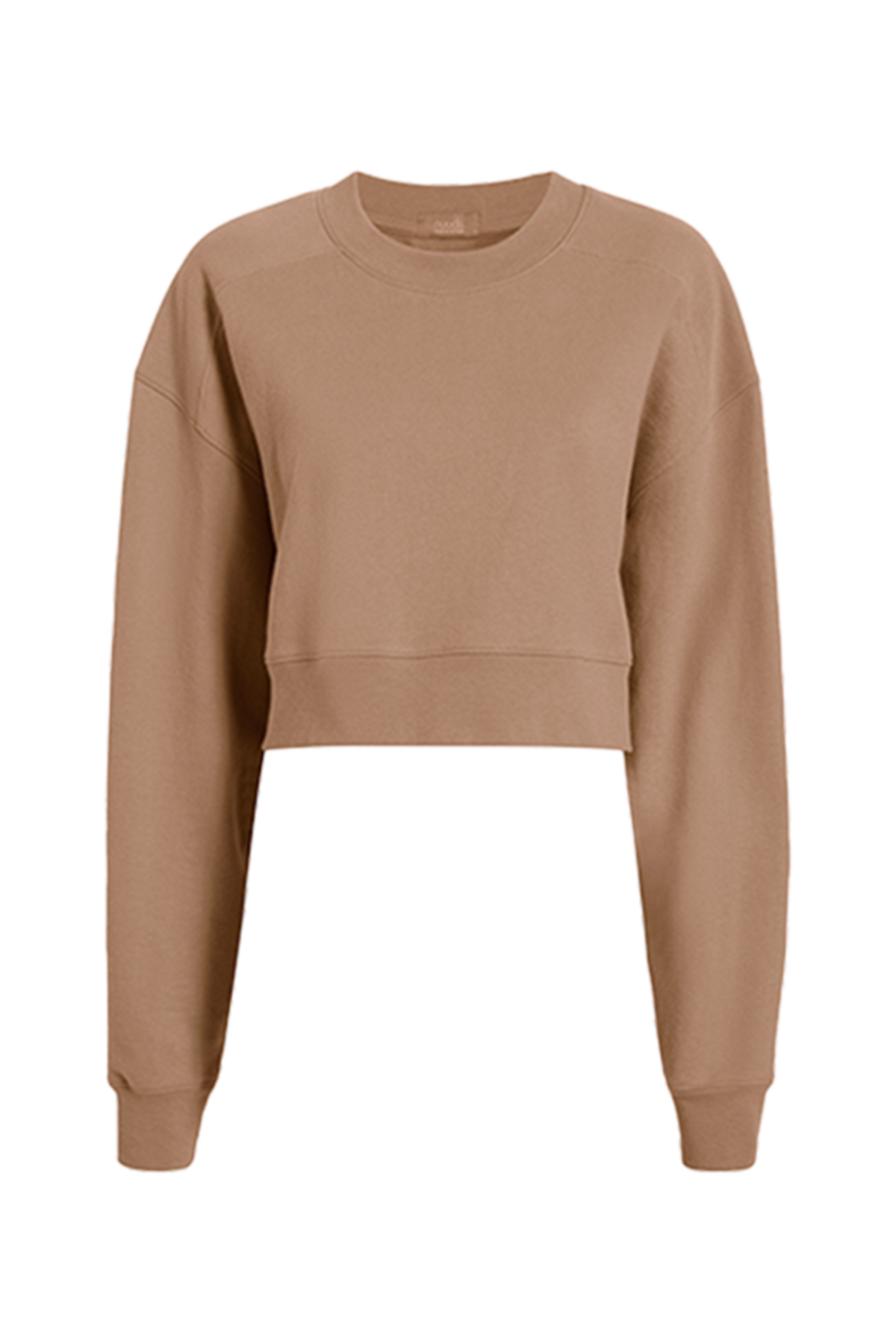Cropped Crewneck Sweatshirt | Cinnamon