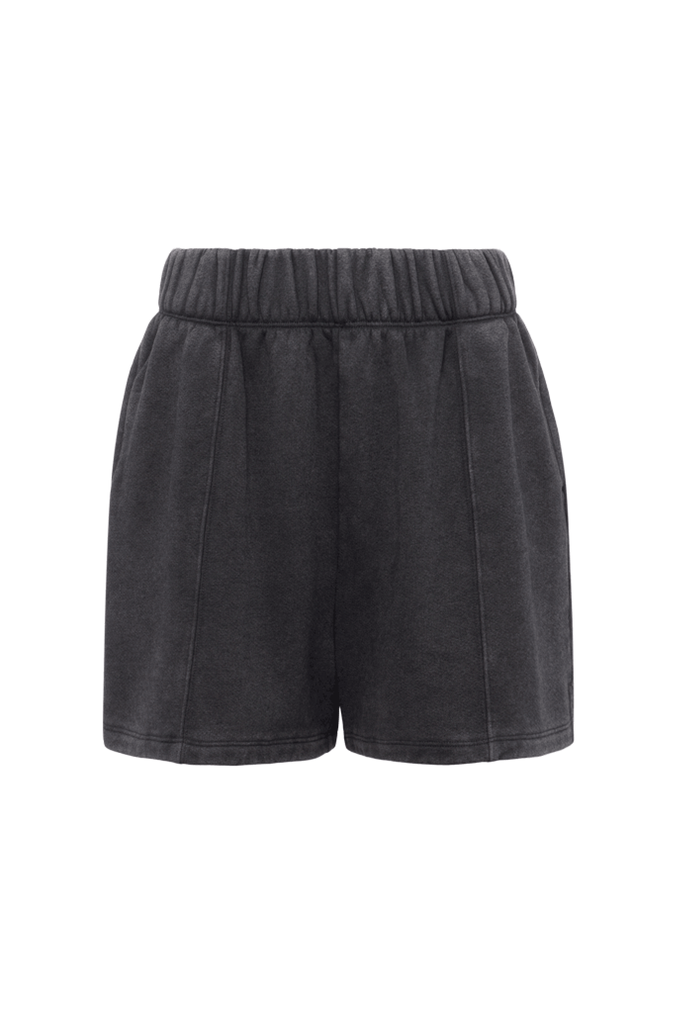 Vintage Fleece Seamed Short | Washed Black