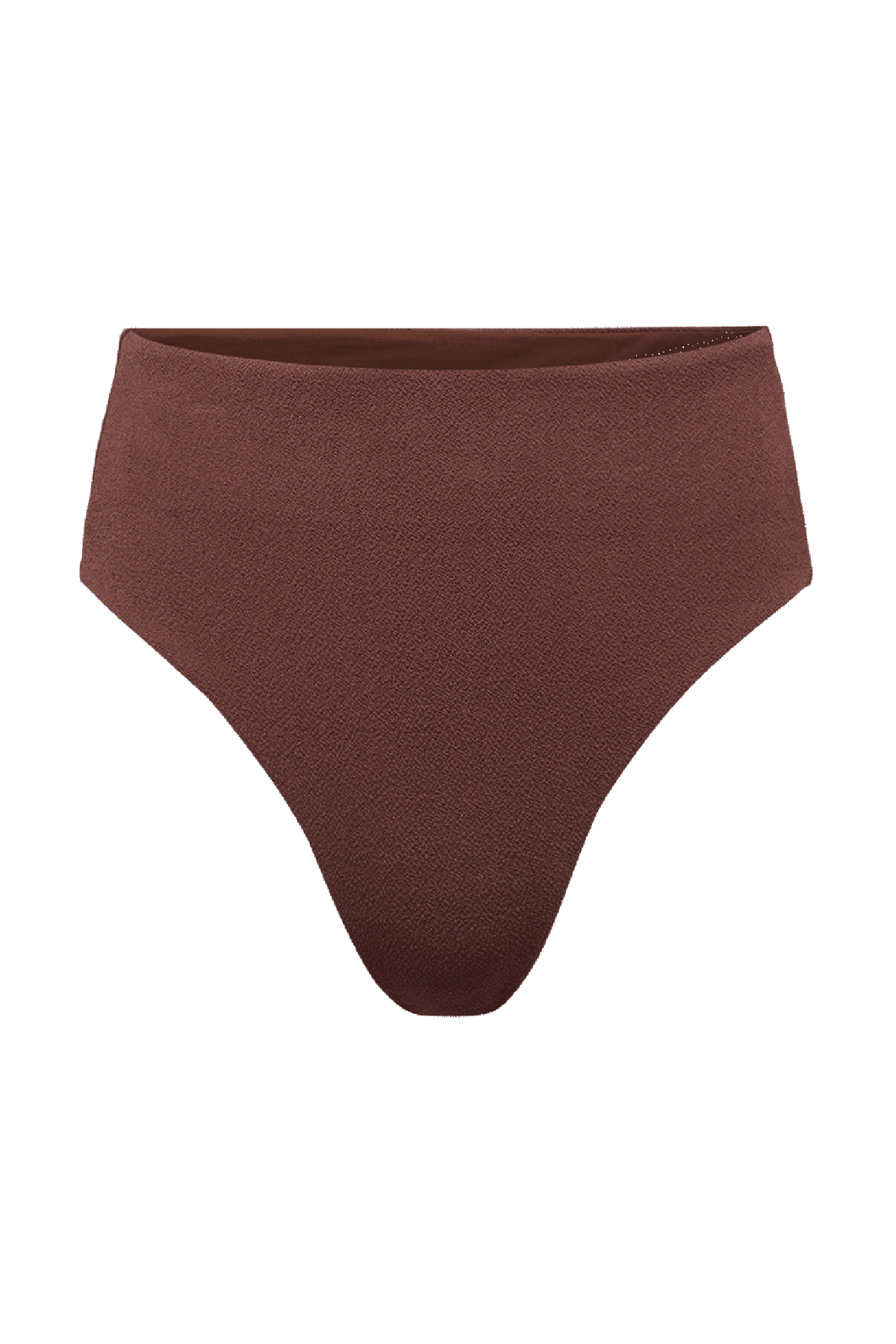 High Waist Bikini Bottom | Coffee