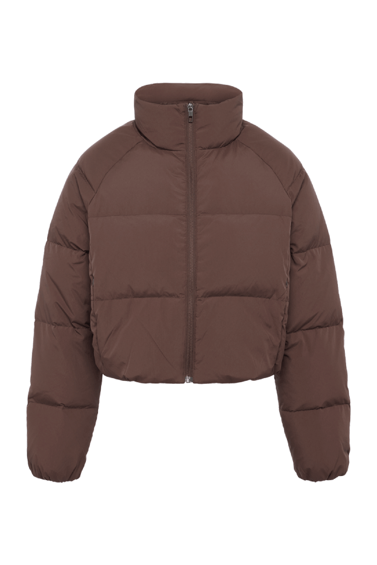 Peak Puffer Jacket | Coffee