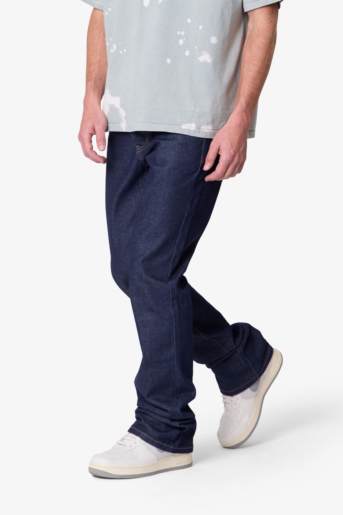 Raw Bootcut Denim - Rinsed Indigo