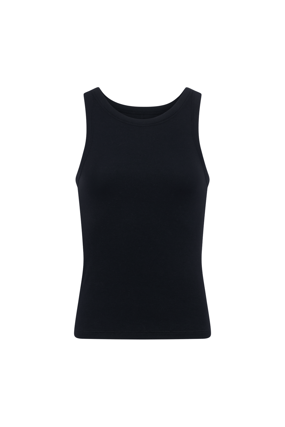 Slinky Rib Tank | Black