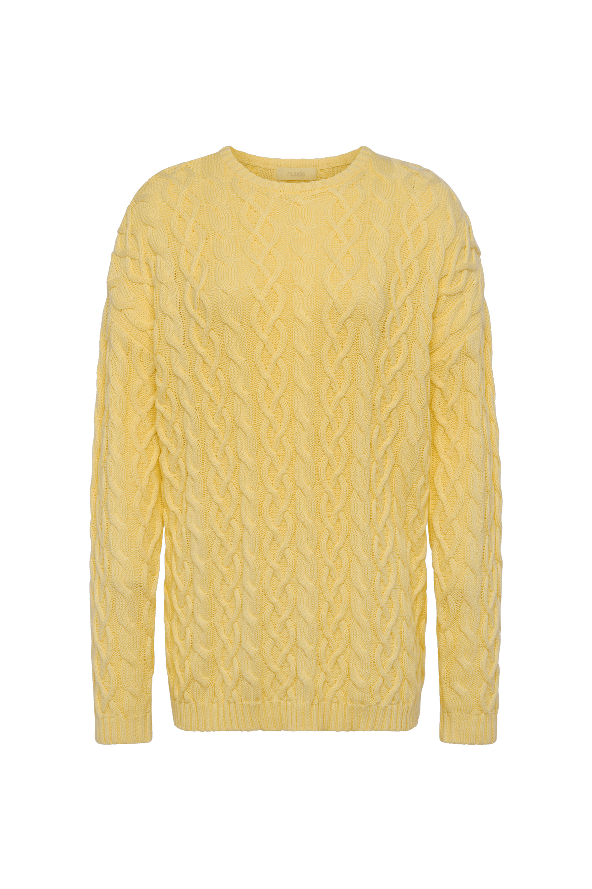 Lightweight Cable Sweater | Lemon