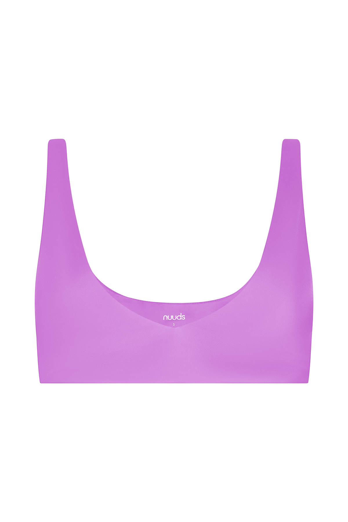 Plunge Bikini Top | Smooth Wisteria
