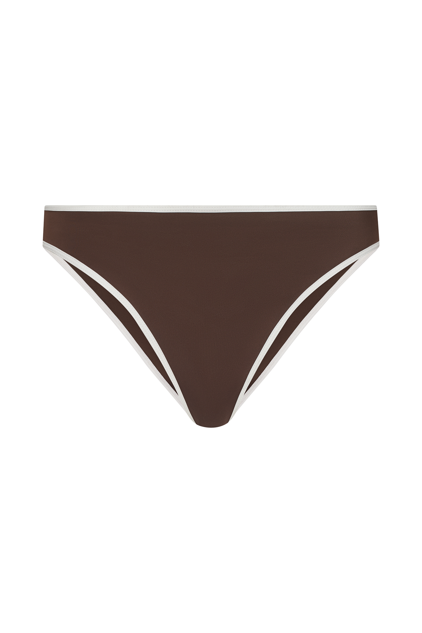 Low Waist Bikini Bottom | Contrast Espresso