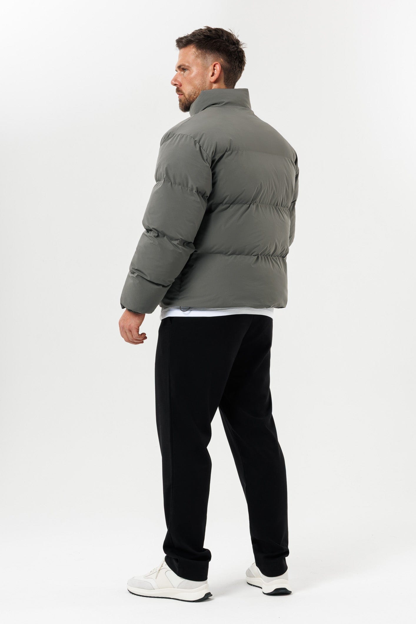 PUFFER JACKET - GREY