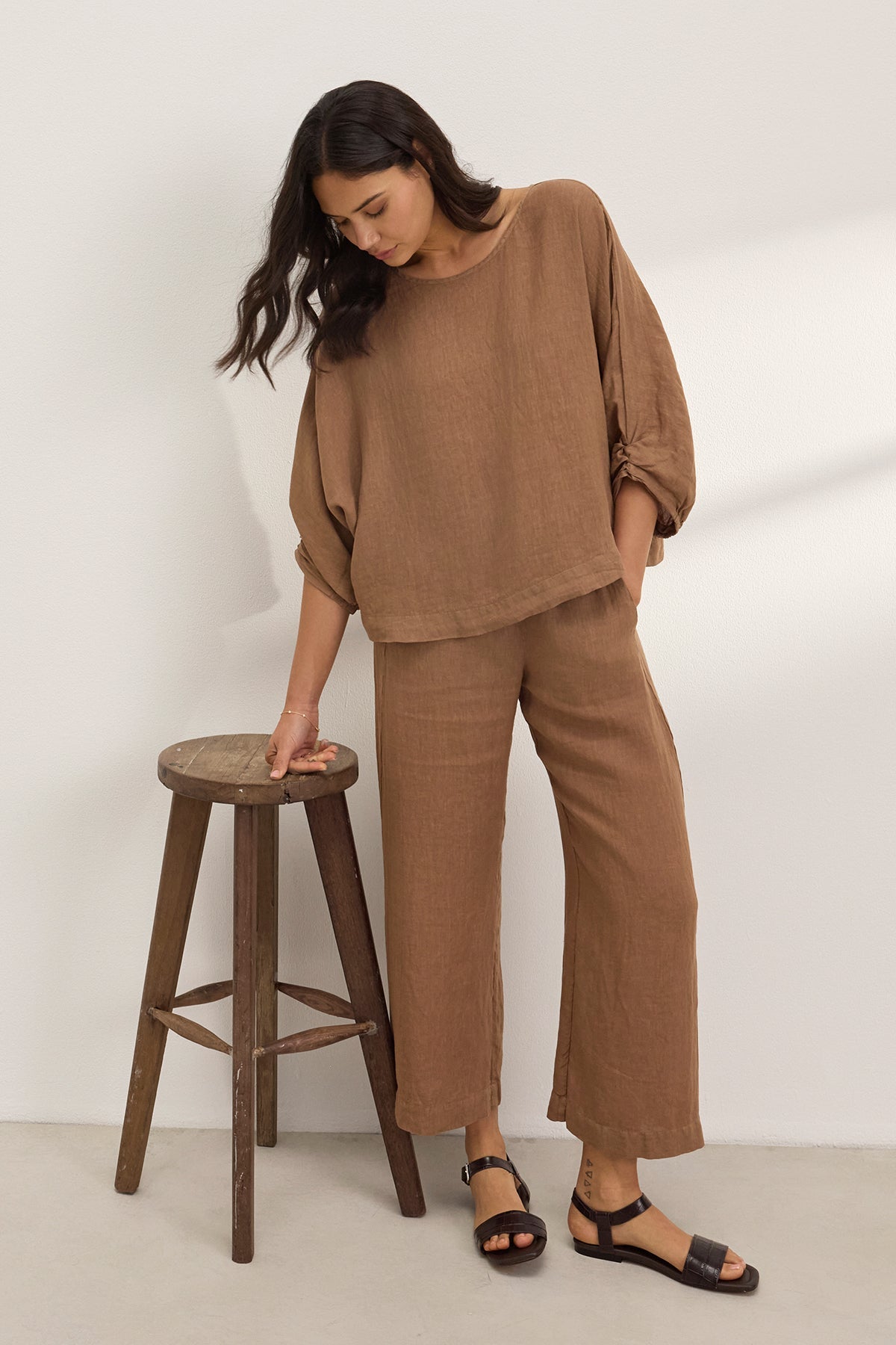 CASS LINEN TOP