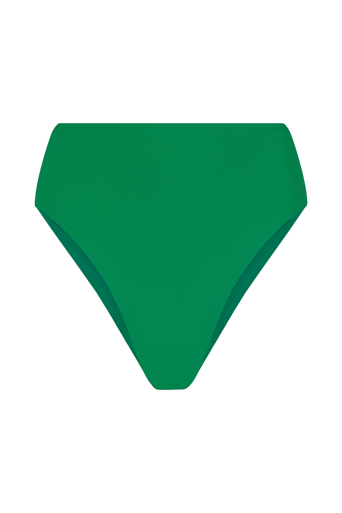 High Waist Bikini Bottom | Smooth Emerald