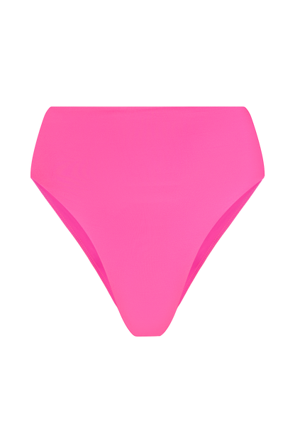 High Waist Bikini Bottom | Smooth Dragonfruit