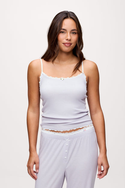 Sweetheart Pajama Cami | Lavender
