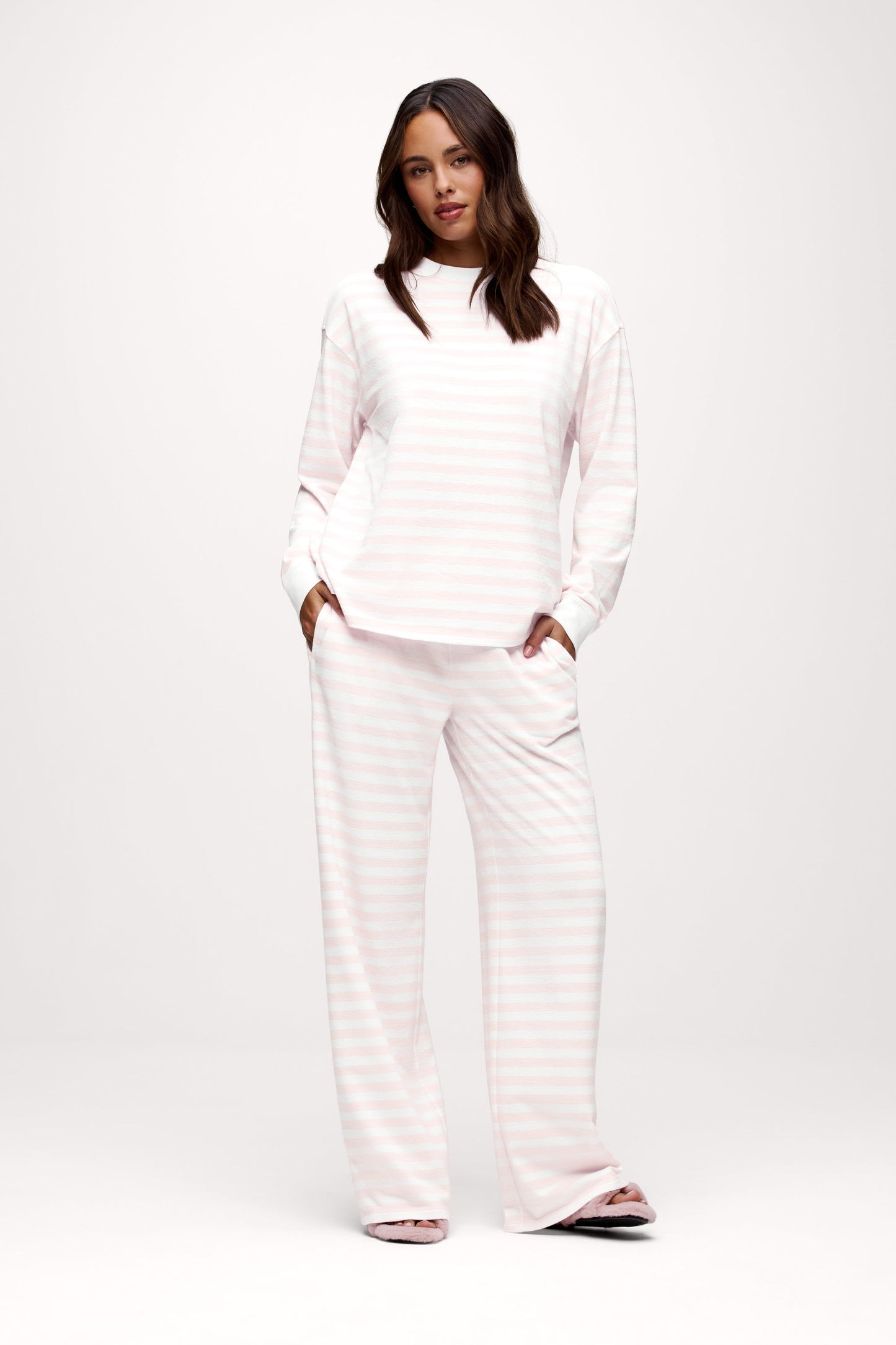 Seaside Long Sleeve | Ballet Stripe