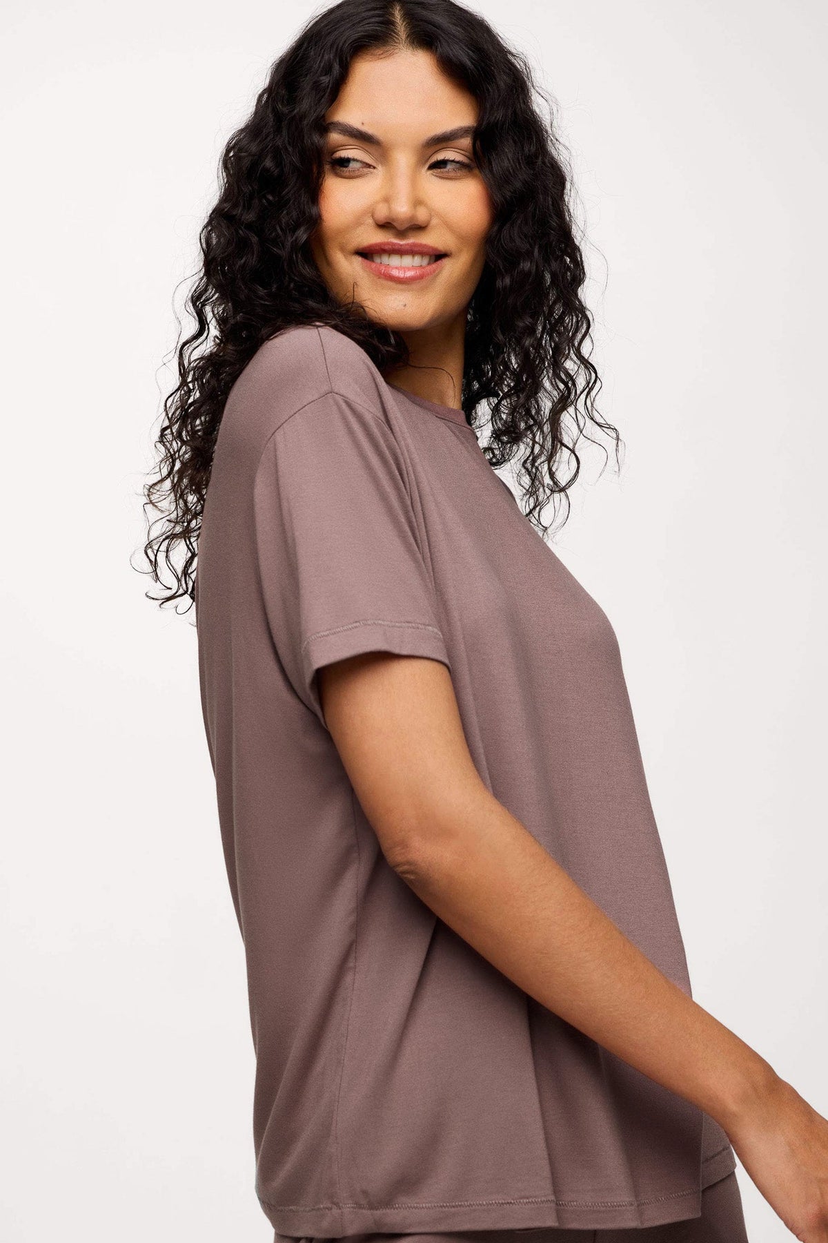 Boyfriend Pajama Tee | Cocoa