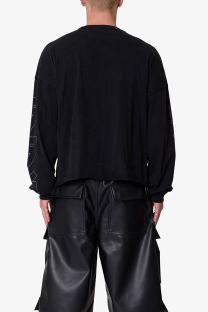 994 Wolf L/S Tee - Black