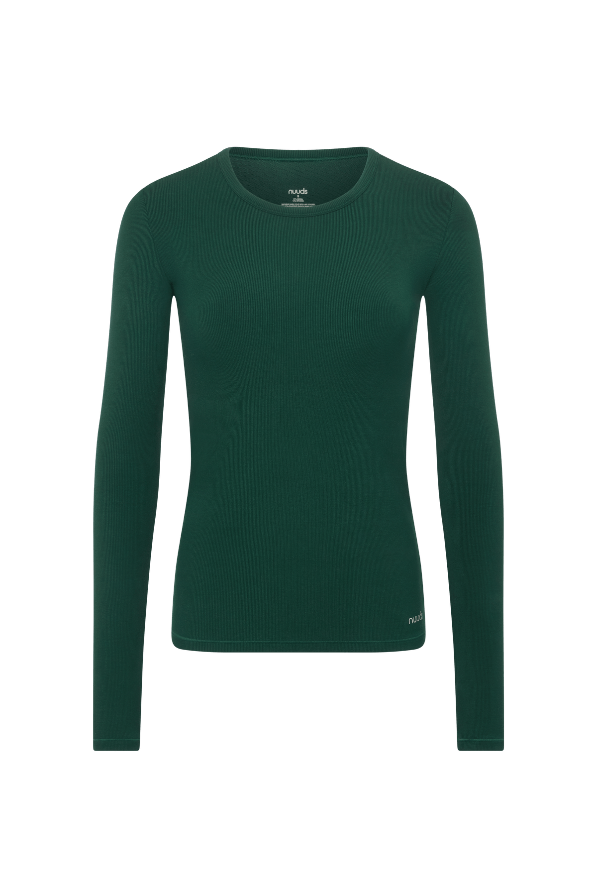 Sporty Rib Bra Long Sleeve | Blackpine
