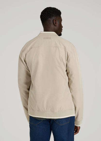 A.T. Bomber Jacket for Tall Men in Desert Khaki