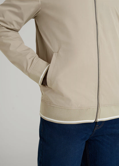 A.T. Bomber Jacket for Tall Men in Desert Khaki