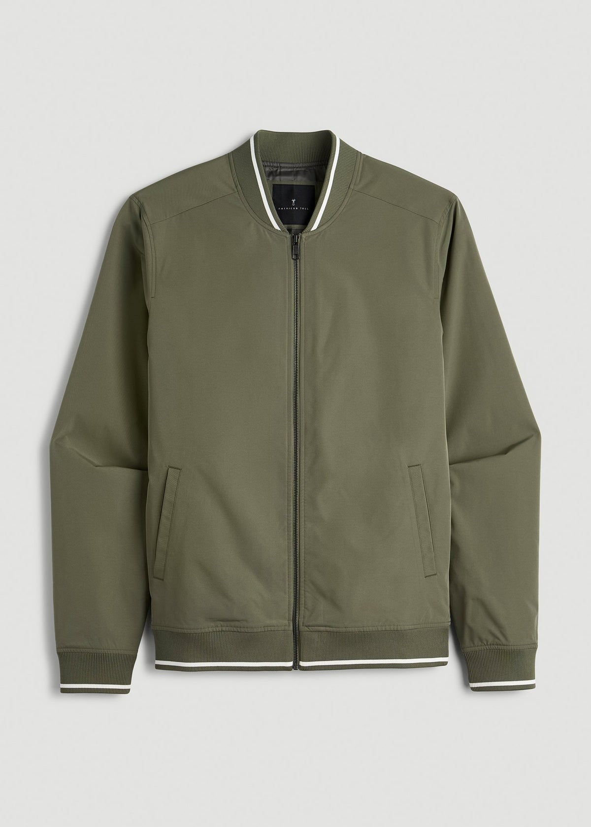 A.T. Bomber Jacket for Tall Men in Olive