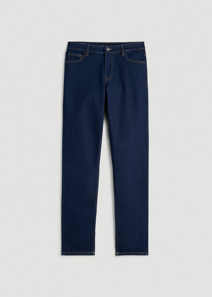 Carman TAPERED Jeans for Tall Men in Deep Indigo Wash