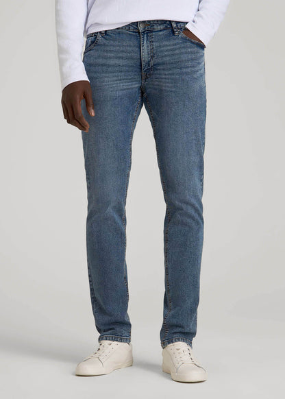 Carman TAPERED Jeans for Tall Men in Vintage Faded Blue