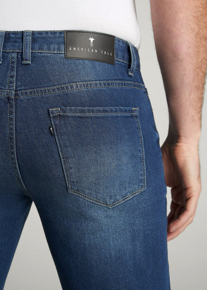 Carman TAPERED Jeans for Tall Men in Classic Blue