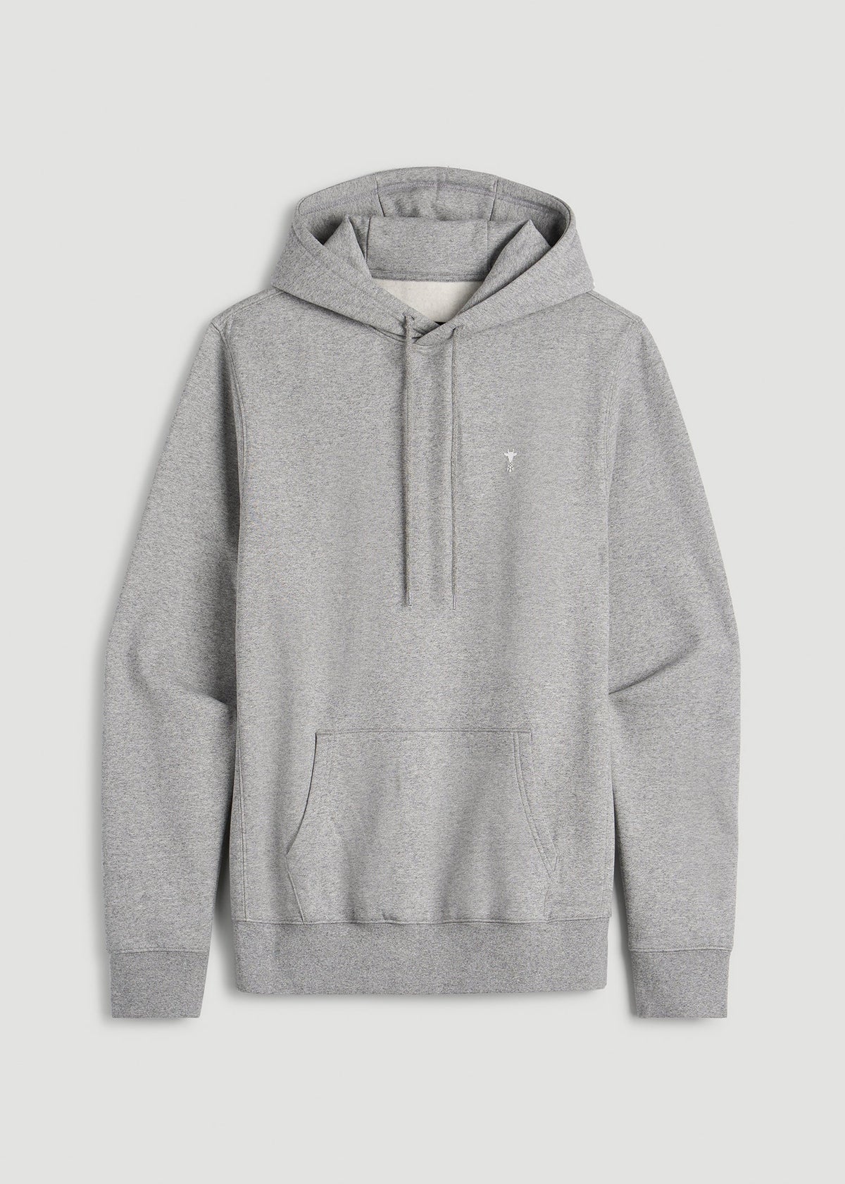 Core Motion Fleece Popover Hoodie for Tall Men in Heathered Grey