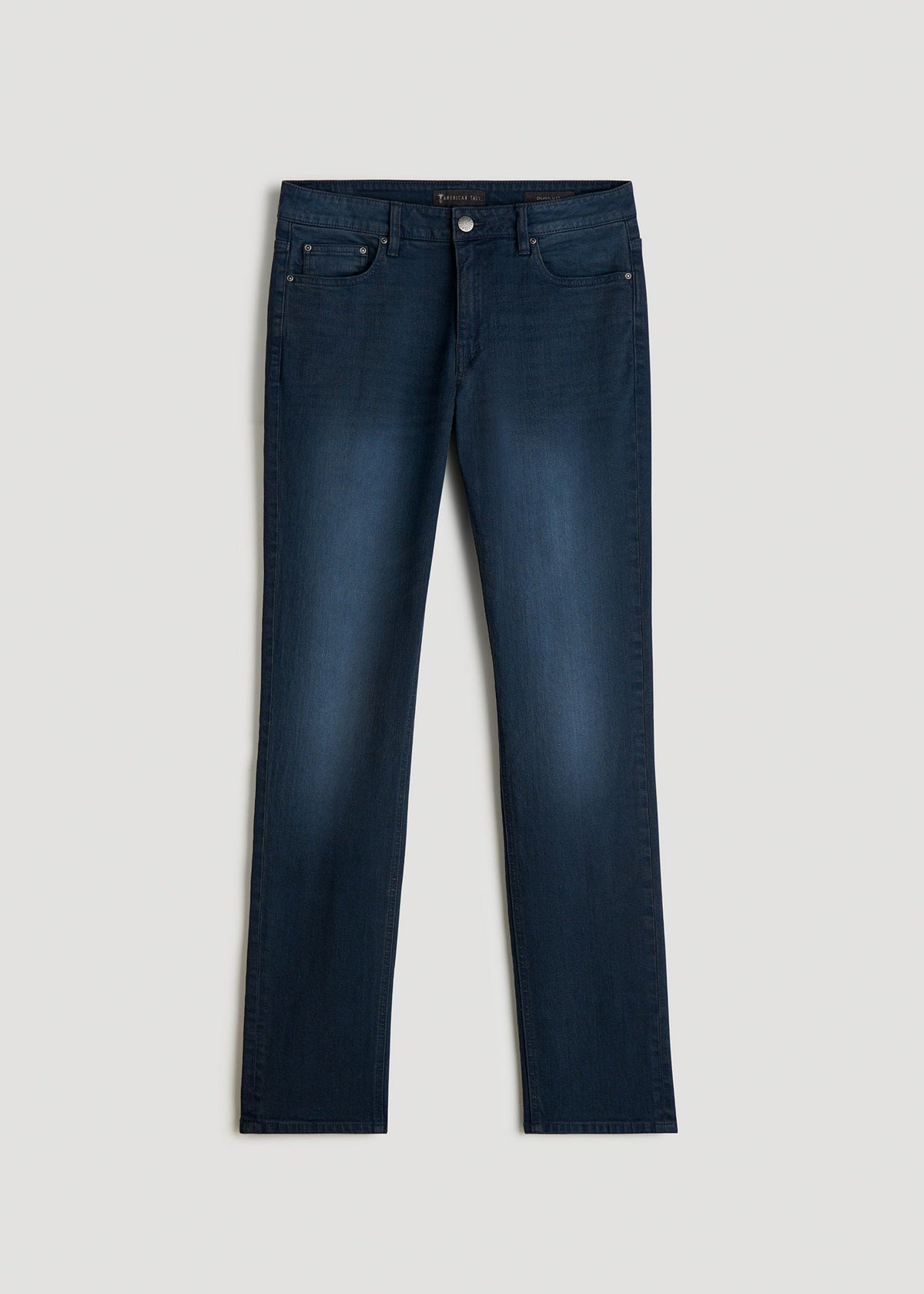 Dylan Slim Fit Jeans for Tall Men in Faded Blue Black