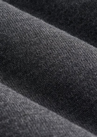Everyday Crewneck Sweater for Tall Men in Charcoal Mix