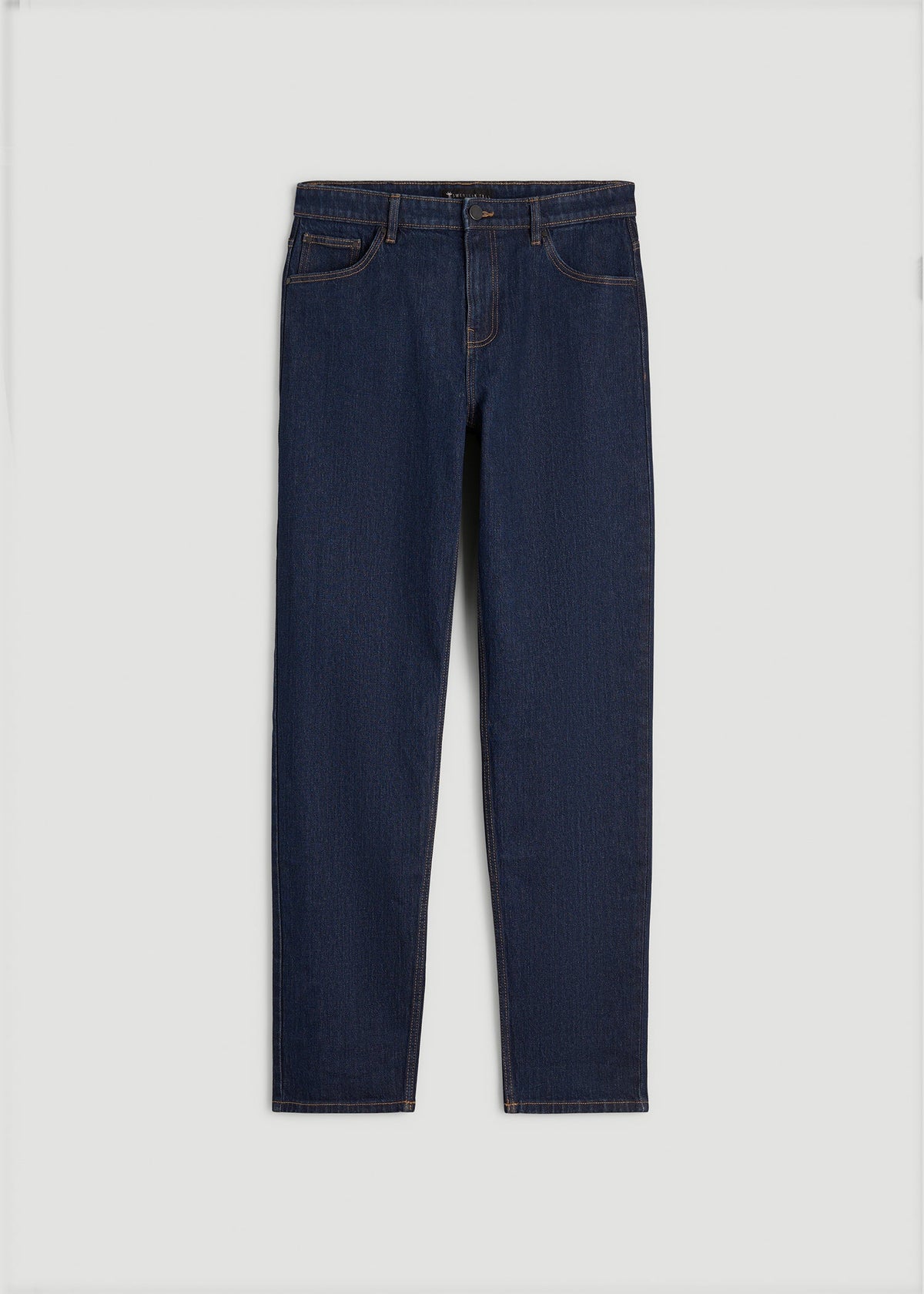 MILO Relaxed Tapered Fit Jeans for Tall Men in Deep Indigo Wash