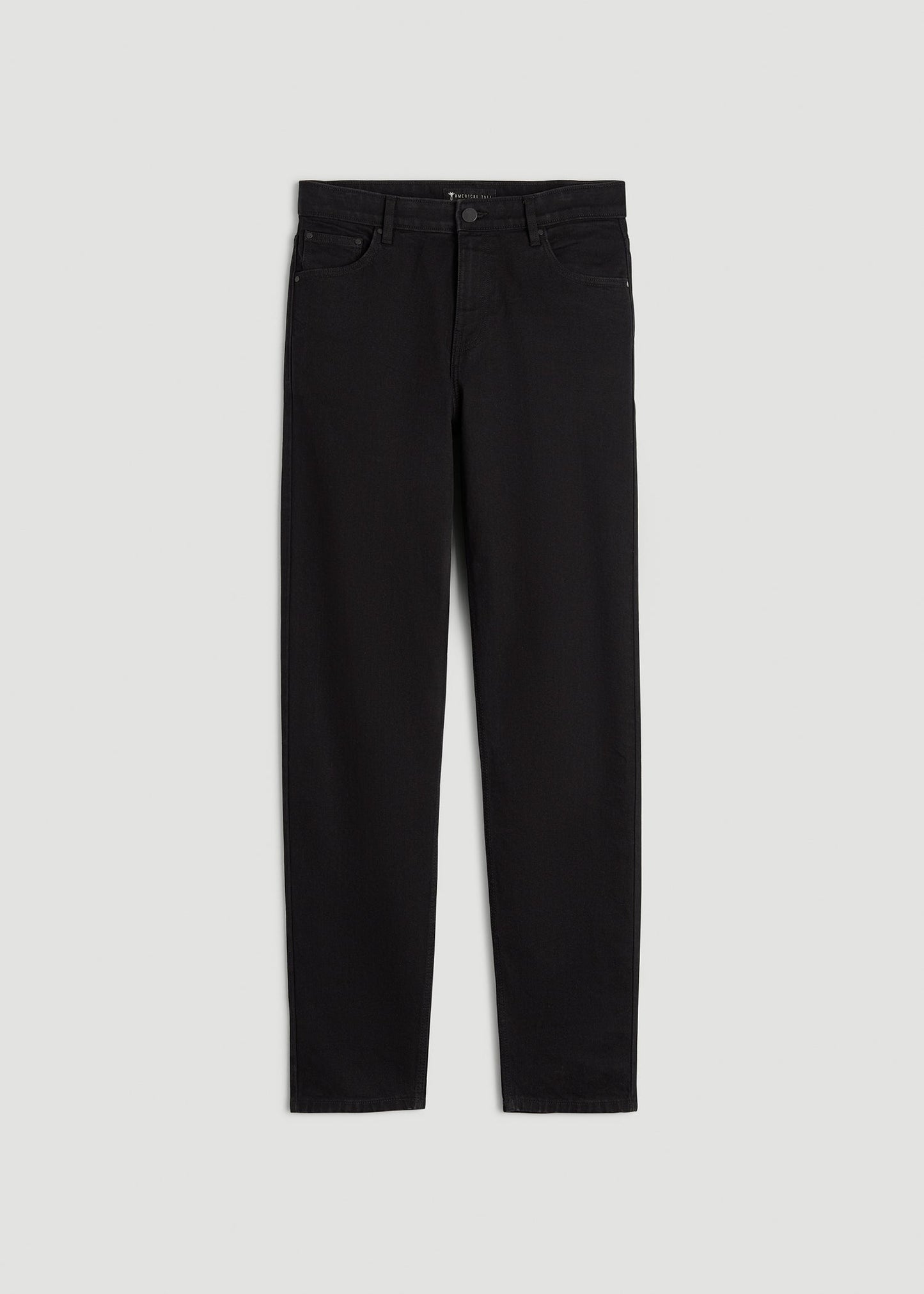 MILO Relaxed Tapered Fit Jeans for Tall Men in Optimum Black