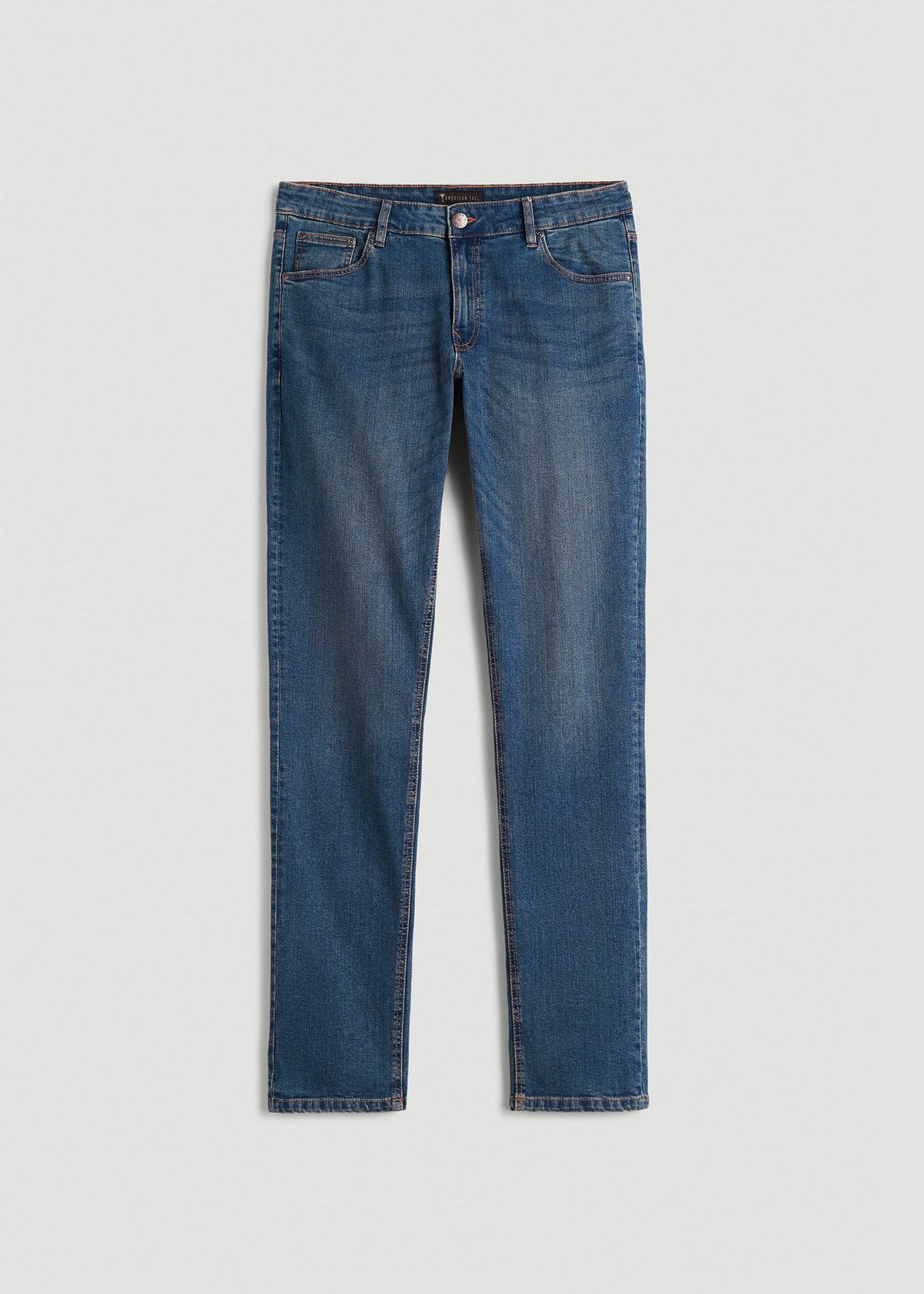 Carman TAPERED Jeans for Tall Men in Worn Blue