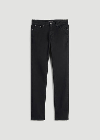 Dylan Slim Fit Jeans for Tall Men in Black