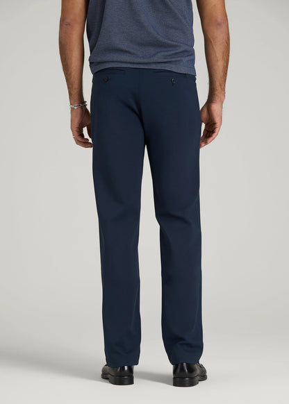Flex Ponte Pants for Tall Men in Navy