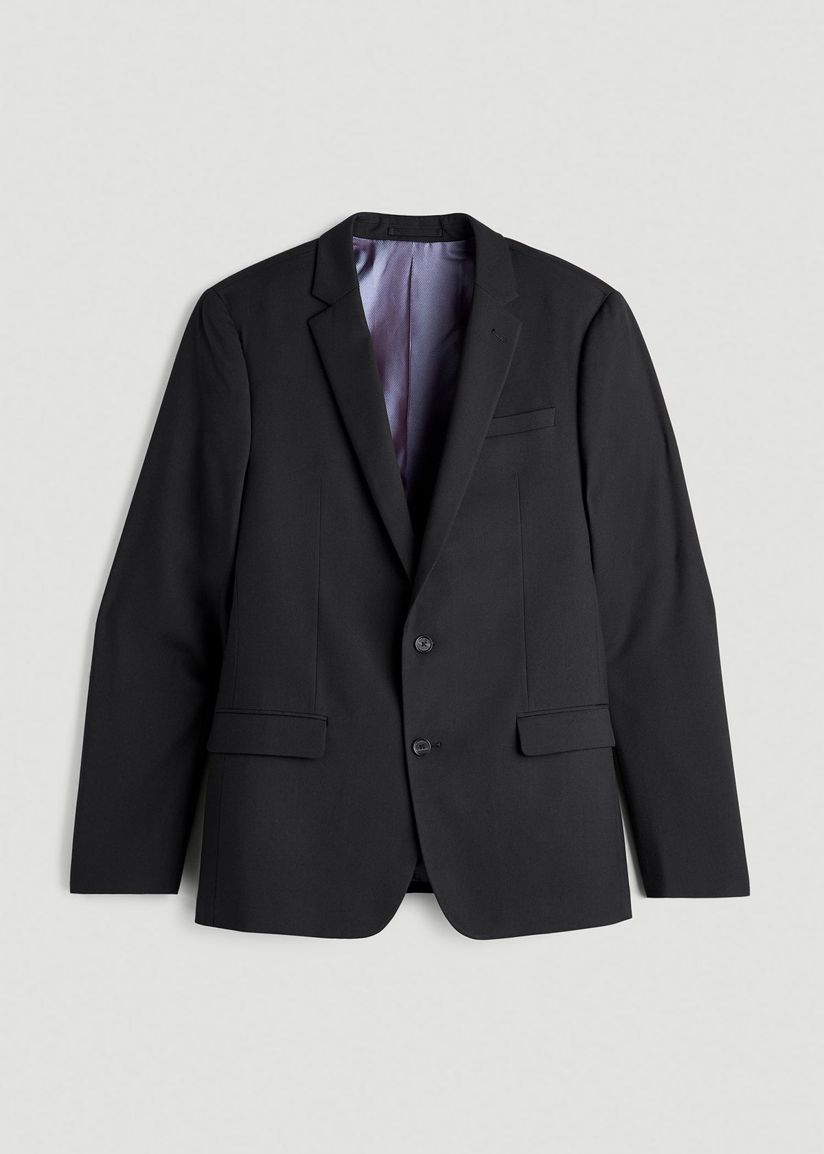 Suit Jacket for Tall Men in Black