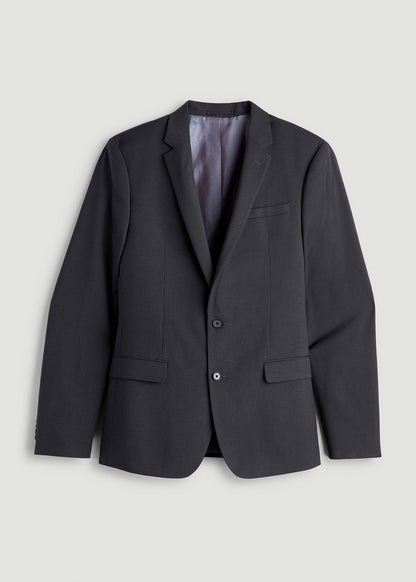 Suit Jacket for Tall Men in Mid Grey