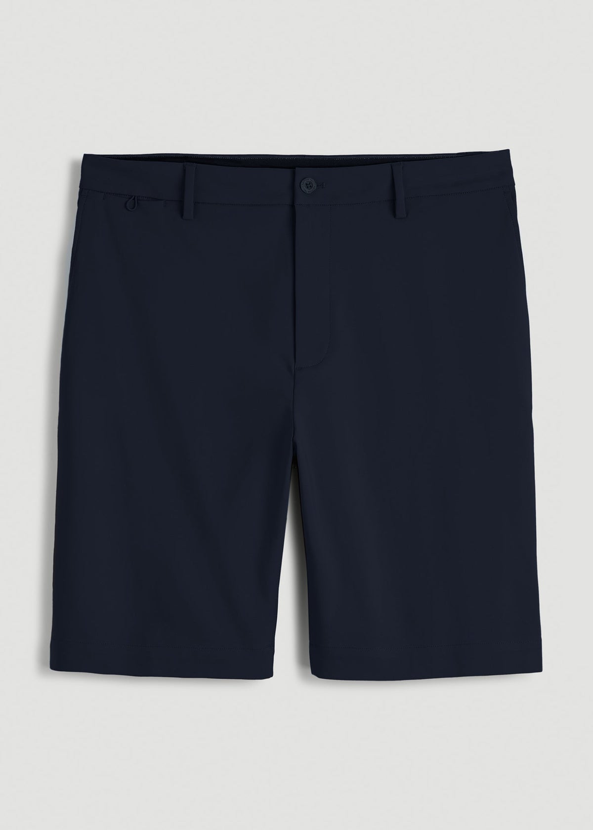 Tech Chino Shorts for Tall Men in Deep Navy