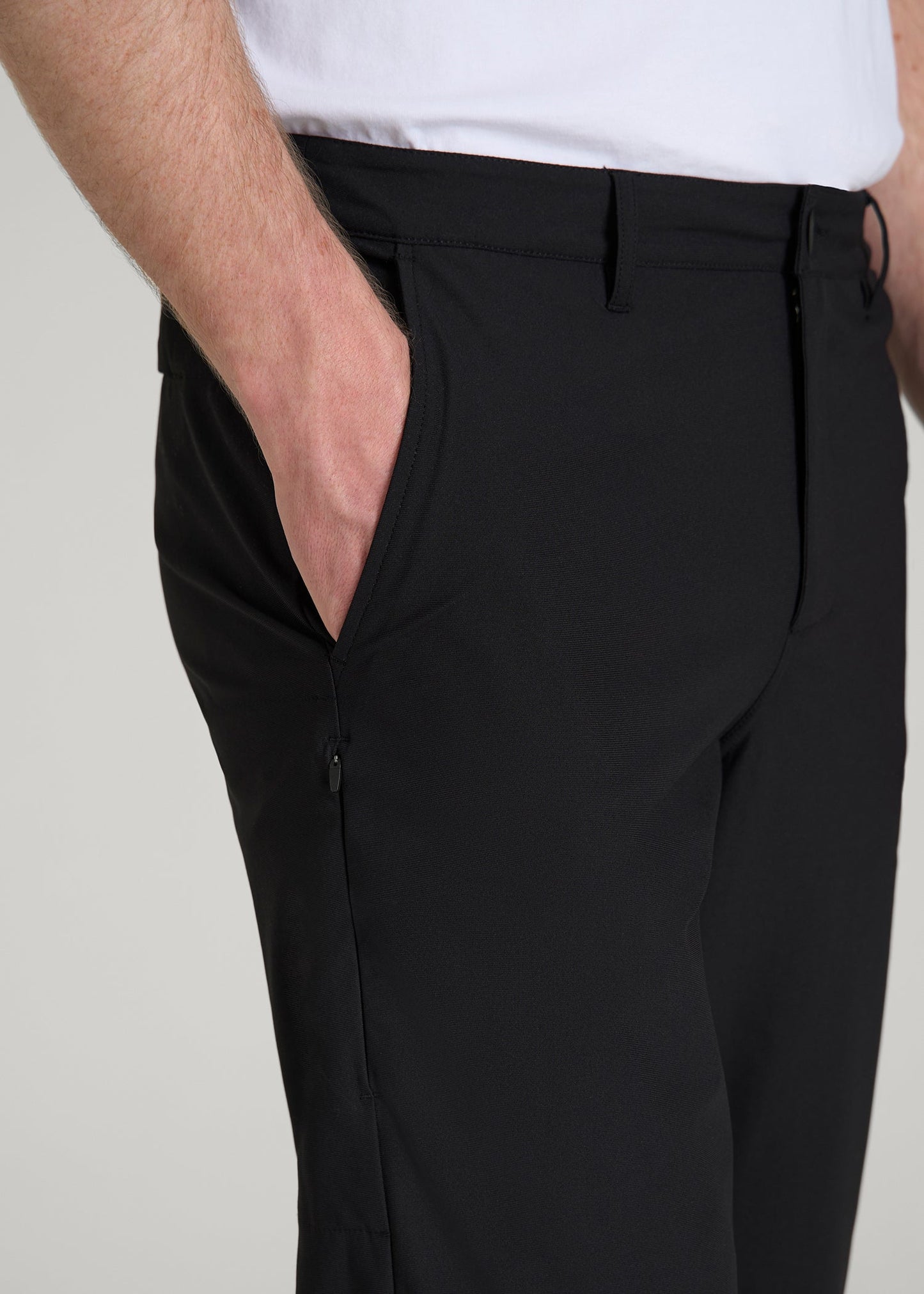 Traveler Chino 2.0 for Tall Men in Black