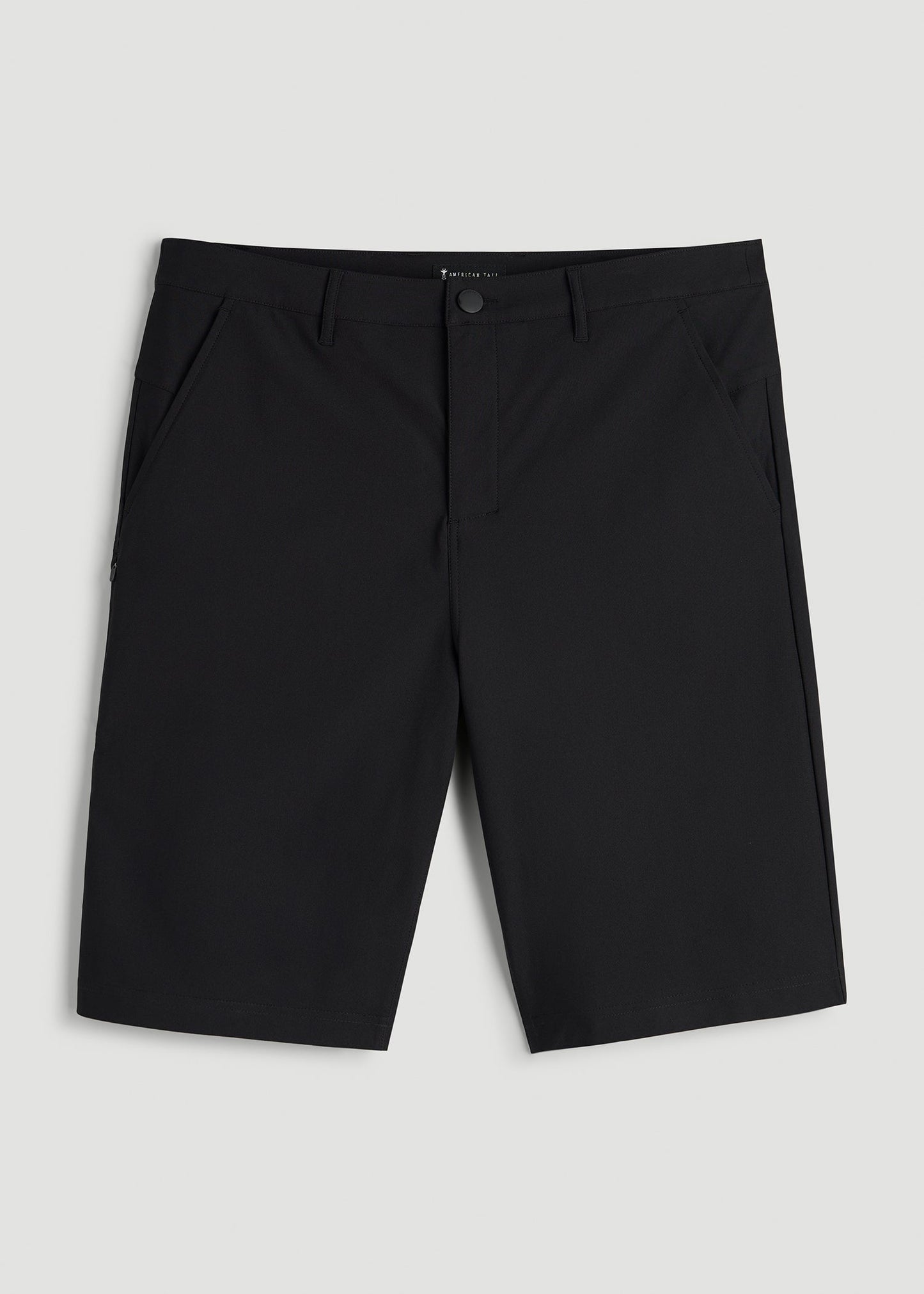 Traveler Chino Short 2.0 for Tall Men in Black