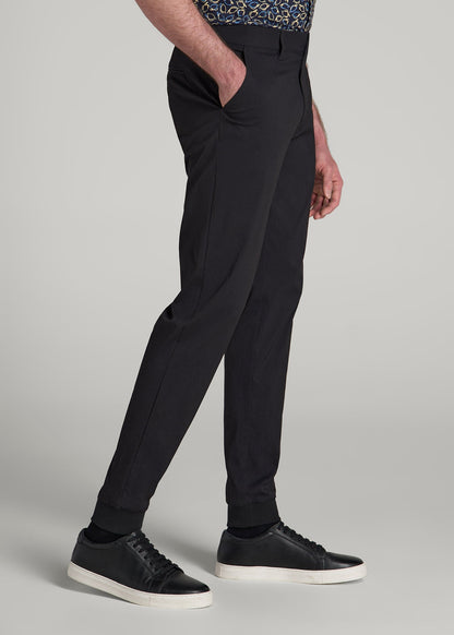 Traveler Joggers for Tall Men in Black