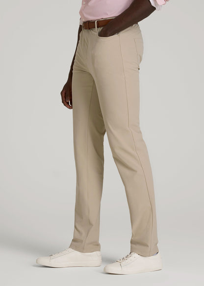 Traveler Pant 2.0 for Tall Men in Light Khaki