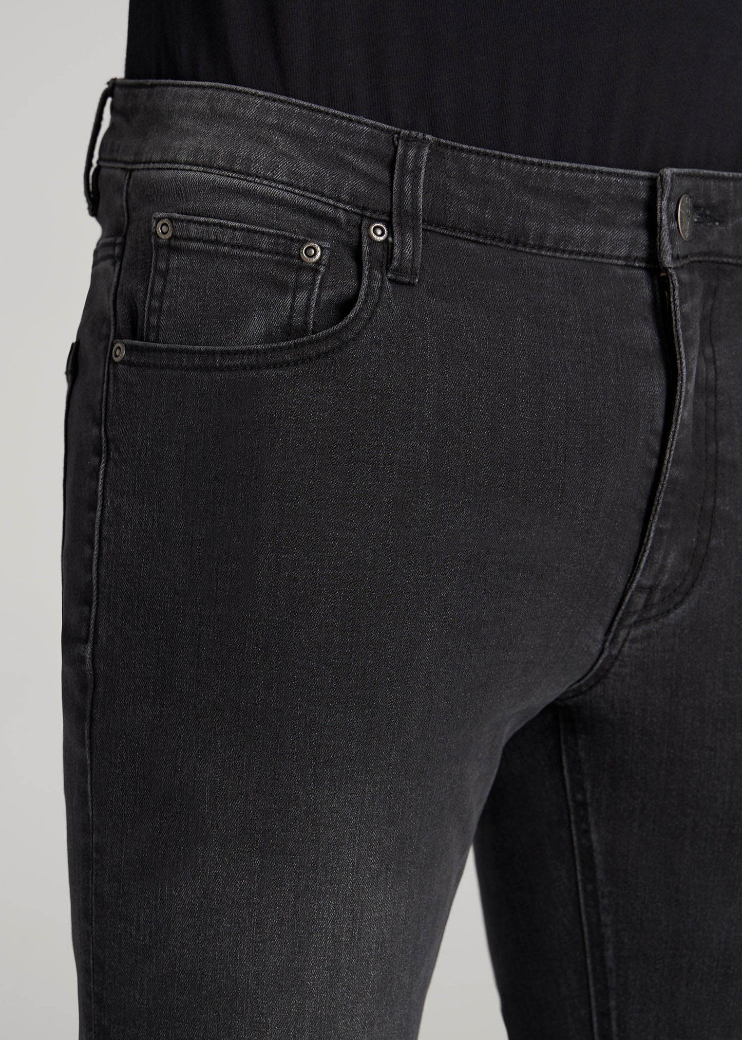 Travis SKINNY Jeans for Tall Men in Dark Smoke