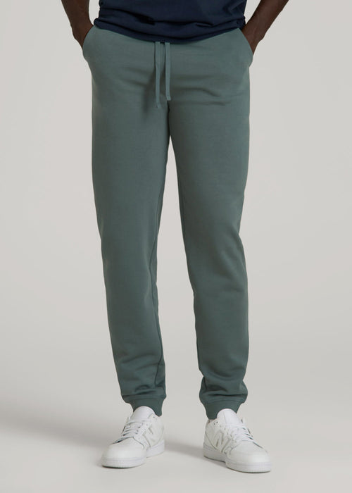 Wearever 2.0 Fleece Joggers for Tall Men in Balsam Green