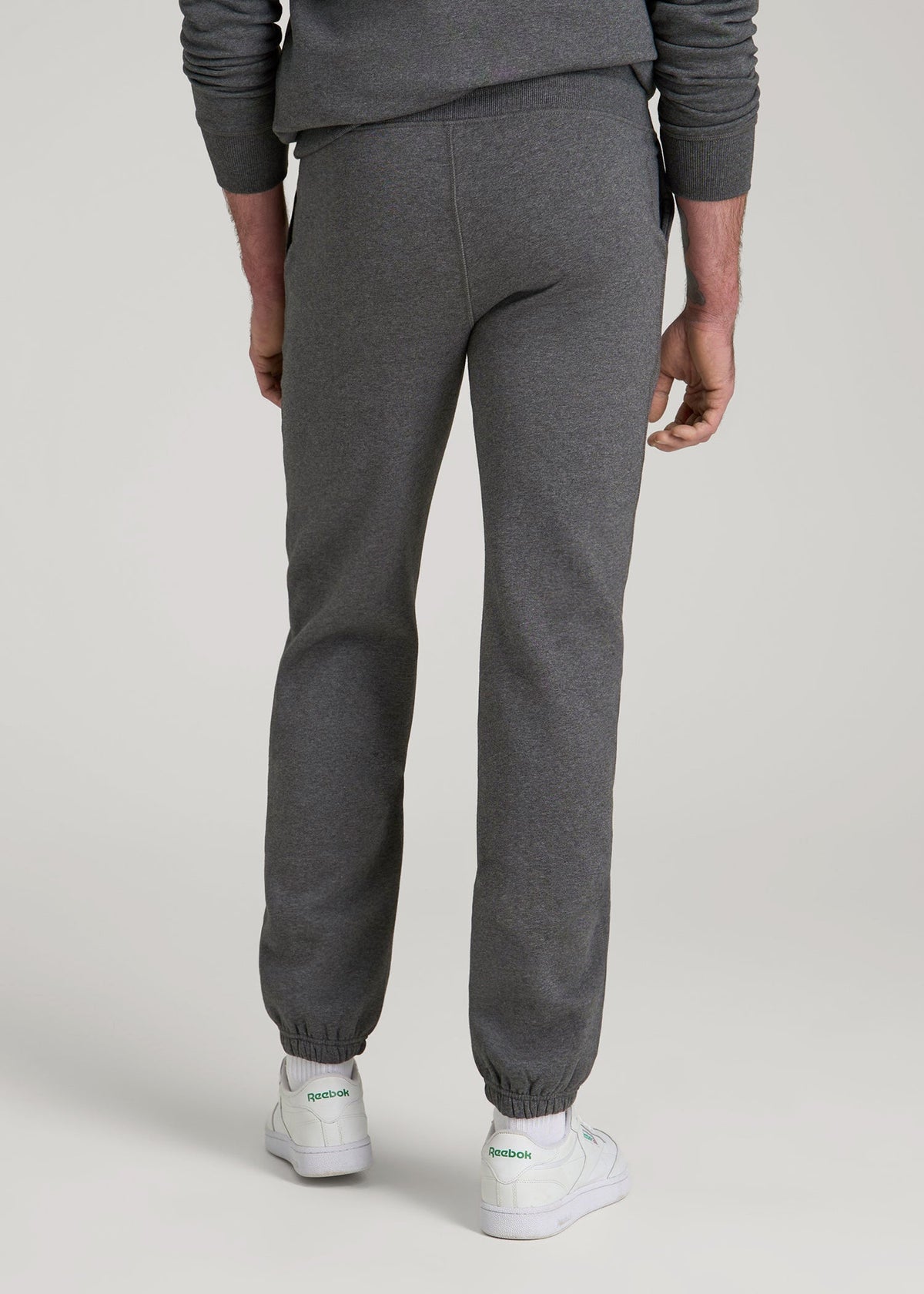 Wearever 2.0 Fleece Sweatpants for Tall Men in Charcoal Mix